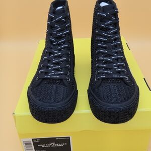 Marc Jacobs Black High-Top Sneakers